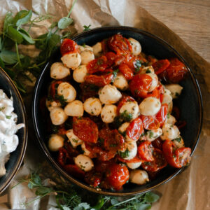 Tomat-mozzarellasallad 500 g