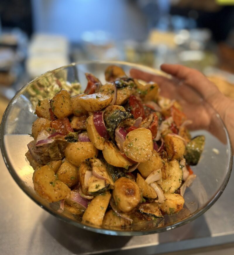 Paahdettu perunasalaatti 1 kg